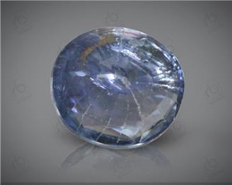 Blue Sapphire Unheated & Untreated Natural Certified 3.93  CTS  (  3252  ) 
